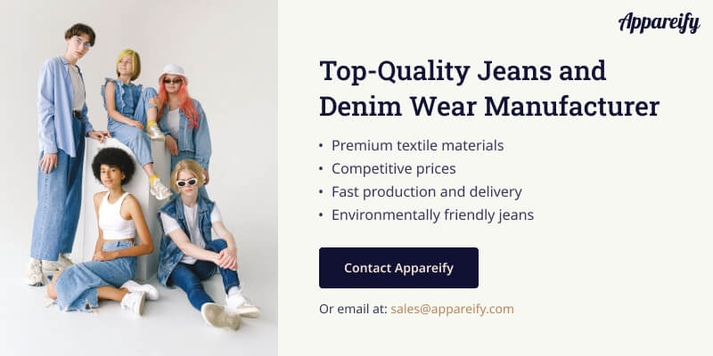 Finding the Right Jean Manufacturer for Your Brand